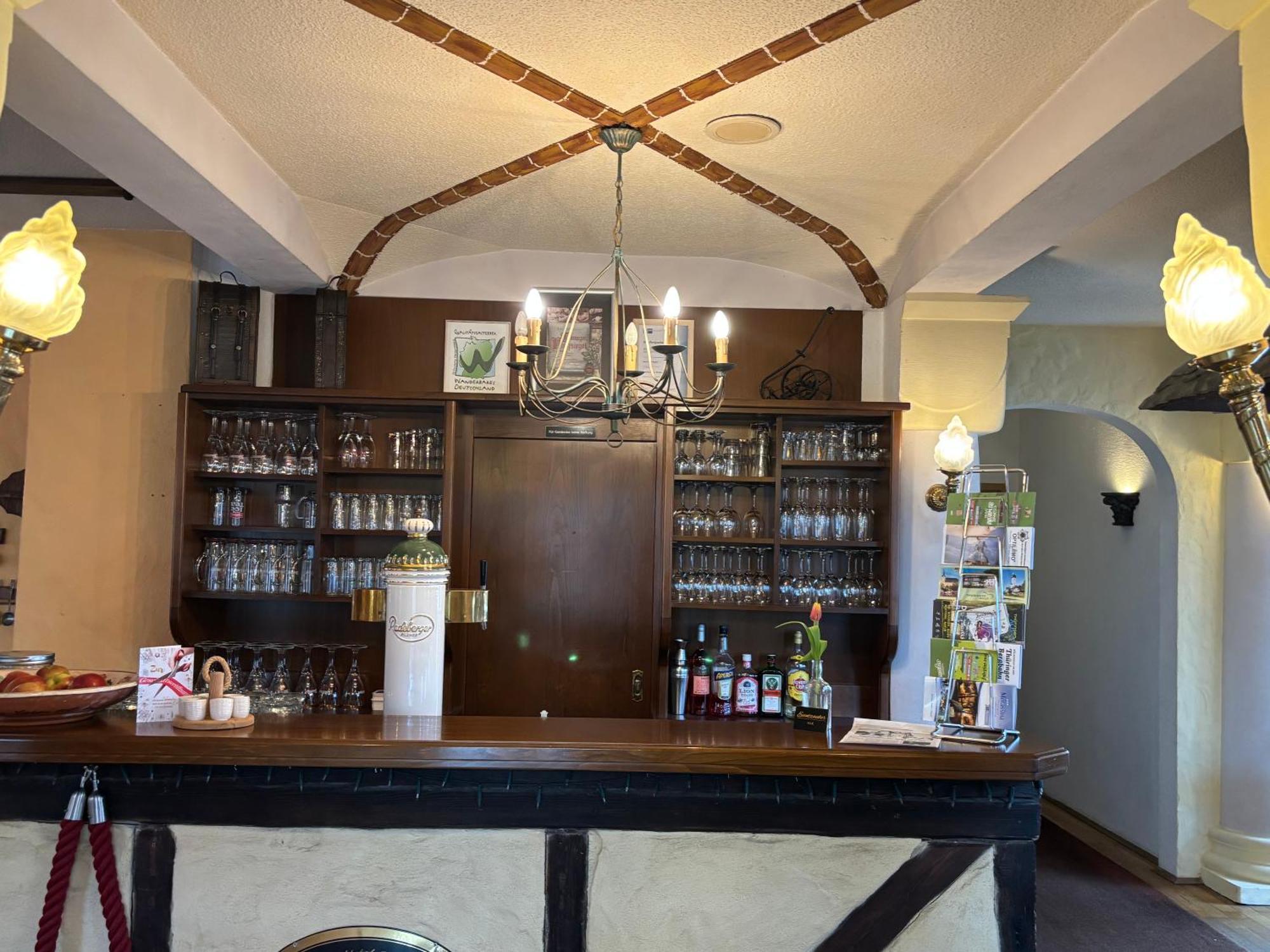 Hotel Burghof Oberweißbach Eksteriør billede